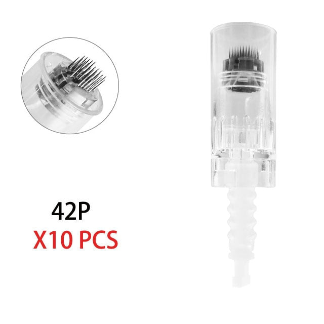 Bayonet Dr Pen Needle Cartridge NeedleTips Exfoliate Shrink Pores Device Electric Micro Rolling Derma StampTherapy Beauty Tools.