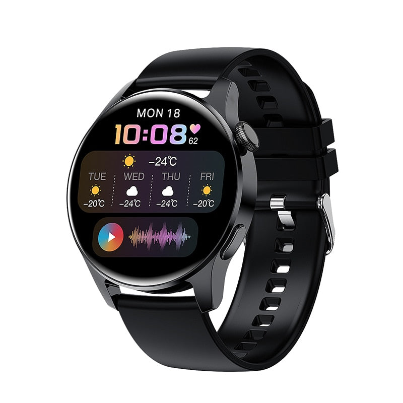 LIGE New Bluetooth Call Smart Watch Men Full Touch Sport Fitness Watches Waterproof Heart Rate Steel Band Smartwatch Android iOS.