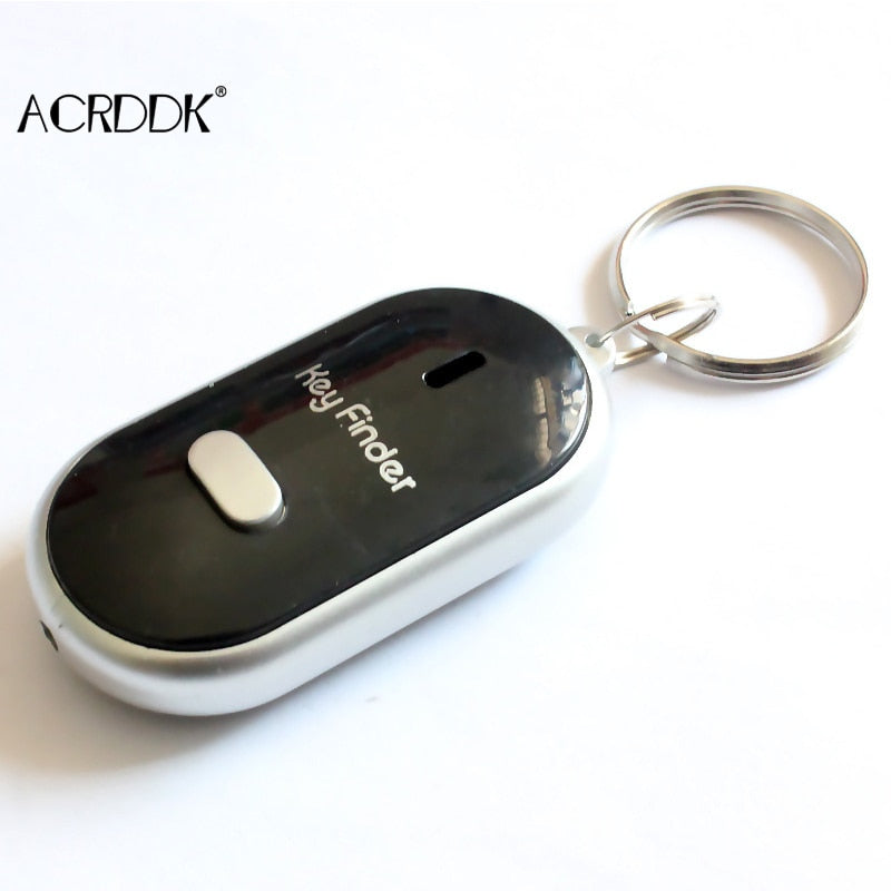 Wireless Whistle Key Finder Keychain For Women Men Anti-lost Device Keyrings Electronic Anti-theft Key Search Elder Sos Tracker.