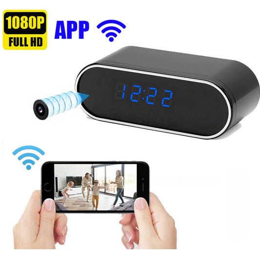 JOZUZE Wifi Camera Secret Clock Mini Camera Recorder Security Night Vision Motion Detect Camcorder HD micro kamera espia.