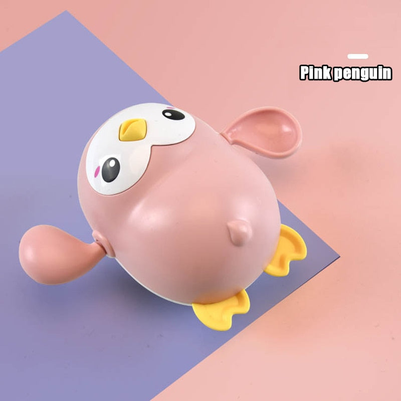 Baby Bath Toys For Children New Baby Bath Swimming Bath Toy Cute Frogs Clockwork Bath Toy brinquedos infantil игрушки для детей.
