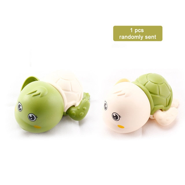 Baby Bath Toys For Children New Baby Bath Swimming Bath Toy Cute Frogs Clockwork Bath Toy brinquedos infantil игрушки для детей.
