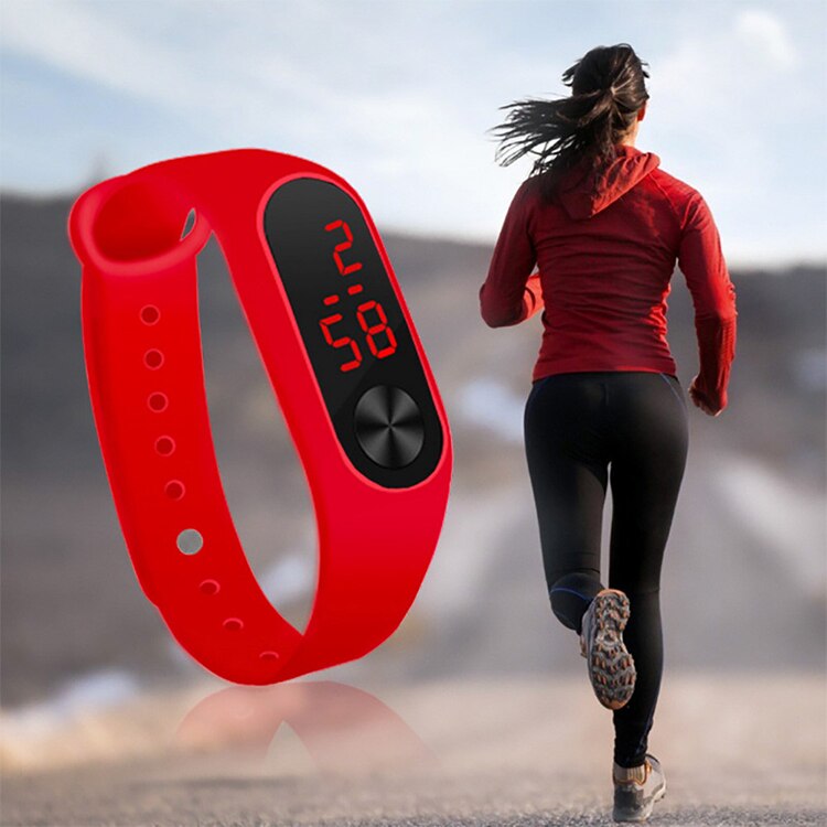 Simple women watch Hand Ring Watch Led Sports Fashion Electronic Watch Reloj deportivo para mujer.
