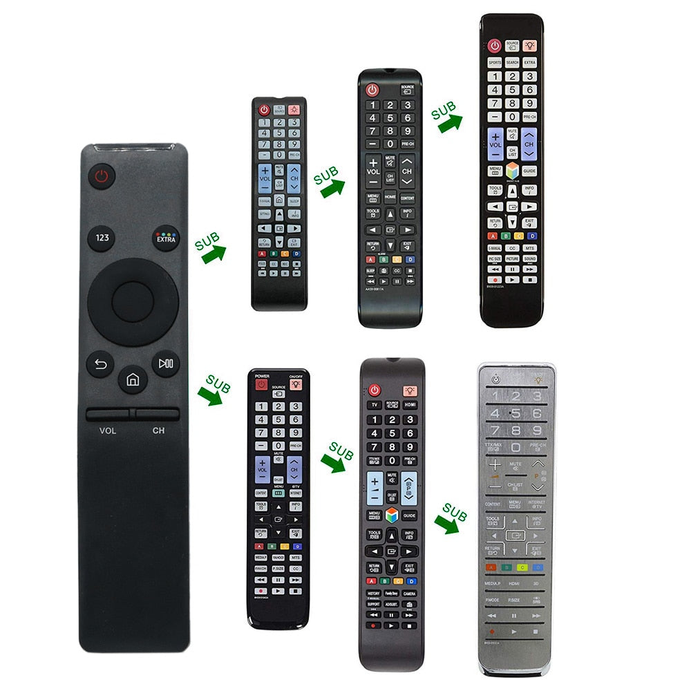 Smart Remote Control Replacement For Samsung HD 4K Smart Tv BN59-01259E TM1640 BN59-01259B BN59-01260A BN59-01265A BN59-01266A.