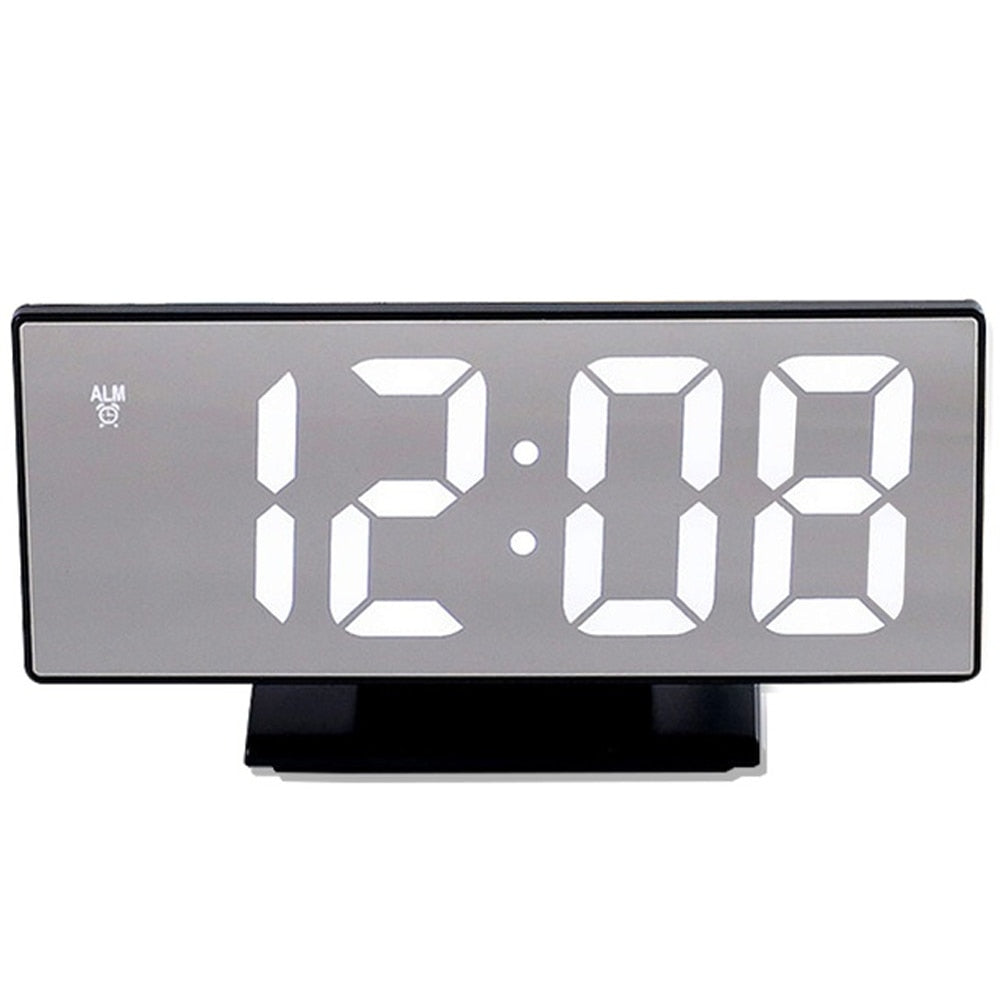 Digital Alarm Clock Alarm Clocks for Kids Bedroom Temperature Snooze Function Desk Table Clock LED Clock Electronic Watch Table.
