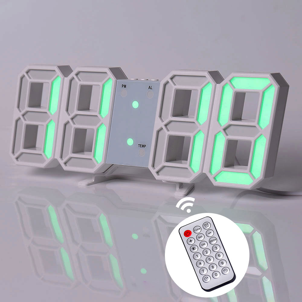 Nordic Digital Alarm Clocks Wall Clocks Hanging Watch Snooze Table Clocks Calendar Thermometer Electronic Clock Digital Clocks.