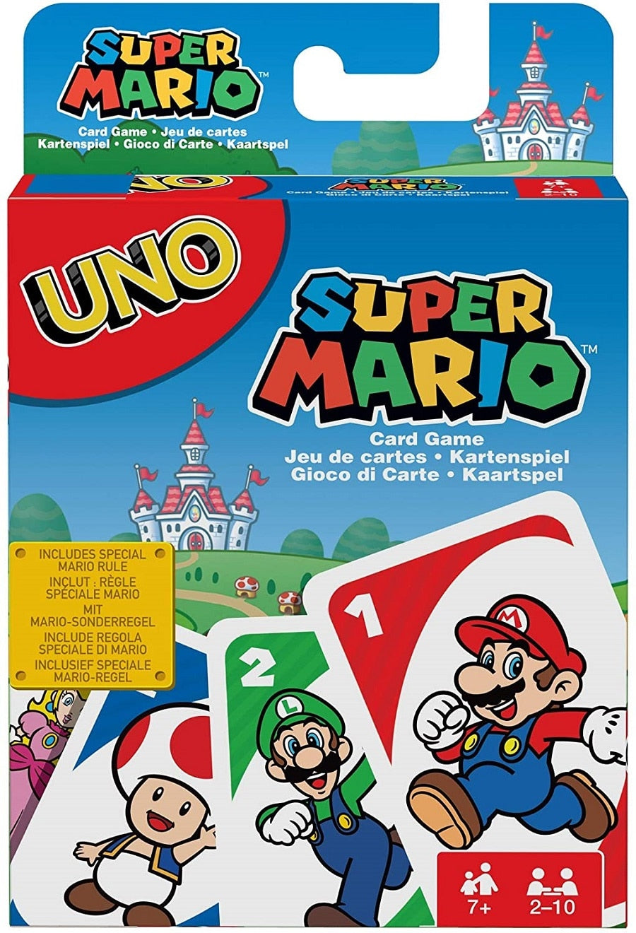 Super Mario Bros. Anime Game cartoon Card UNO Game Family Funny Entertainment Board Game Poker Cards Game childrens toy gifts.