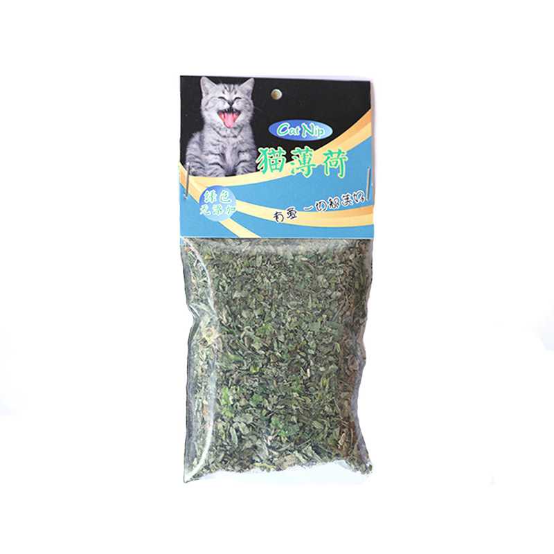 10g/20g/30g Cat Toy Catnip Organic 100% Natural Premium Catnip Cattle Grass Menthol Flavor Funny Cat Mint Toys Cat Tree