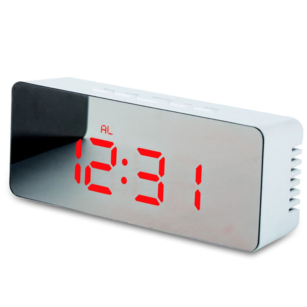 Digital Alarm Clock Alarm Clocks for Kids Bedroom Temperature Snooze Function Desk Table Clock LED Clock Electronic Watch Table.
