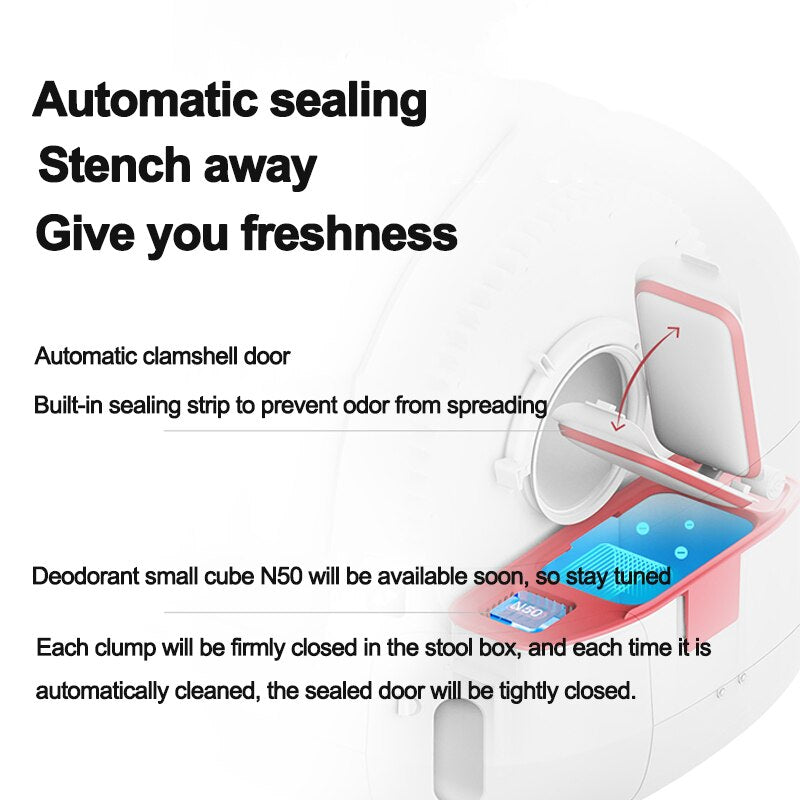PETKIT PURA MAX Pet Cat Litter Box Automatic Self Cleaning Toilet for APP Wi-Fi Remote App Control Cat Sandbox Tray Toilets