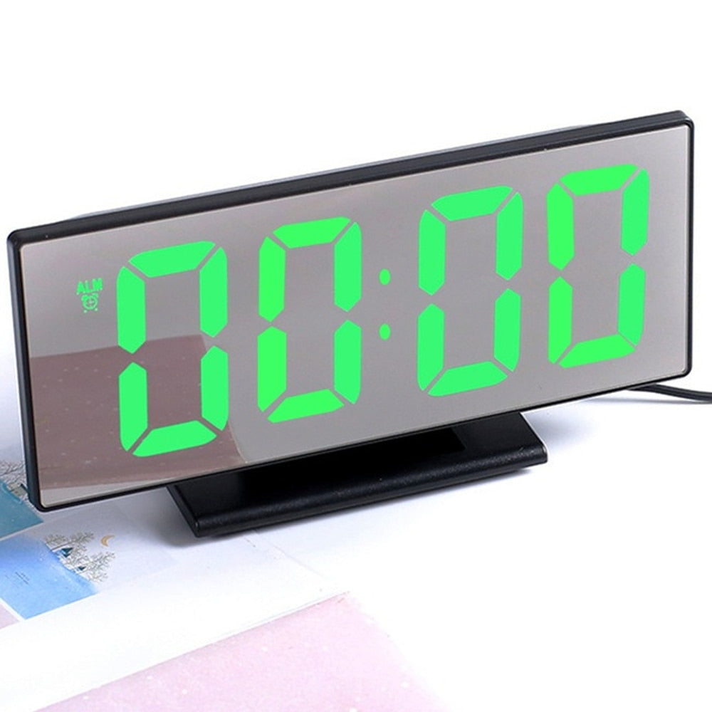 Digital Alarm Clock Alarm Clocks for Kids Bedroom Temperature Snooze Function Desk Table Clock LED Clock Electronic Watch Table.