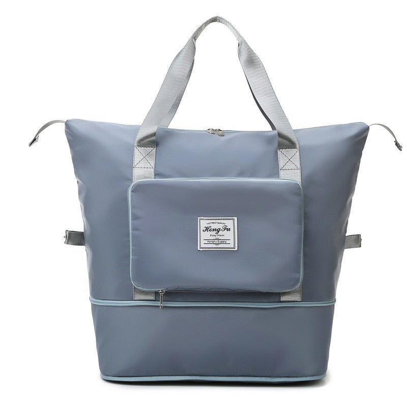 Foldable Large Capacity Storage Folding Bag Travel Bags Tote Carry On Luggage Handbag Waterproof Duffel Women Shoulder Bags