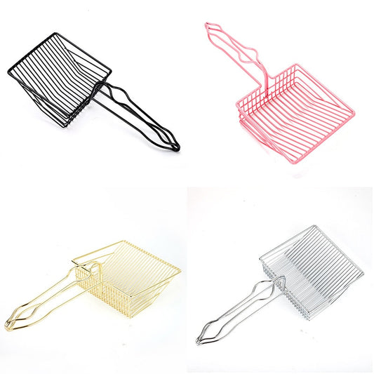 Cat Litter Shovel Metal Large Cat Feces Shovel Cat Toilet Shovel Feces Tofu Cat Litter Shovel Cat Supplies