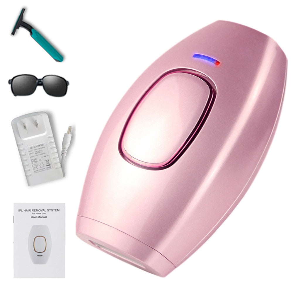 Electric Epilator For Women's Shaver Permanent IPL Hair Removal 600000 Flash Hair Removal Photoepilator Painless Home Use Device.