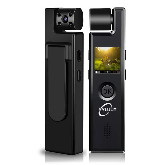 Body Camera Mini Digital Camera HD Screen Night Vision Motion Detection Snapshot Loop Camcorder Sports DV Nanny Cam.