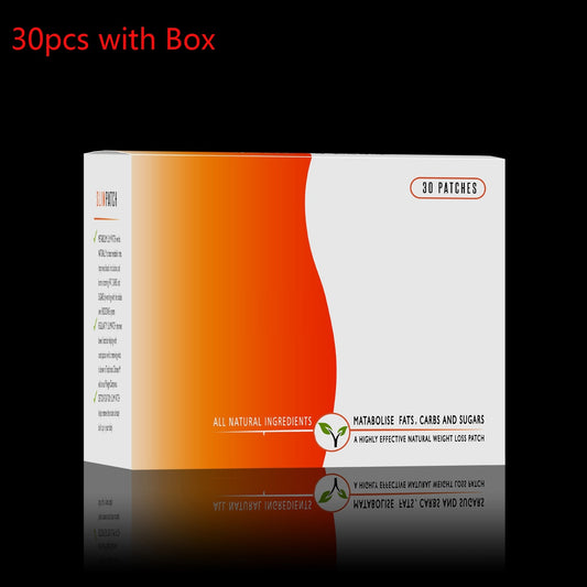 30Pcs/Box Weight Loss Slim Patch Fat Burning Slimming Products Body Belly Waist Losing Weight Cellulite Fat Burner Sticker.