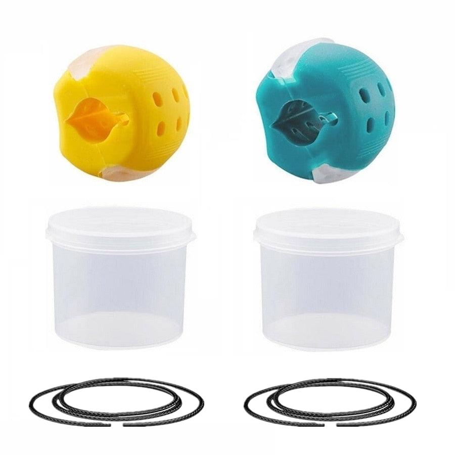 30-50Lbs New Food Grade Silicone Jawline Fitness Ball Face Jaw Trainer Facial Bite Muscle Chew Device Neck Mandibular Exerciser.