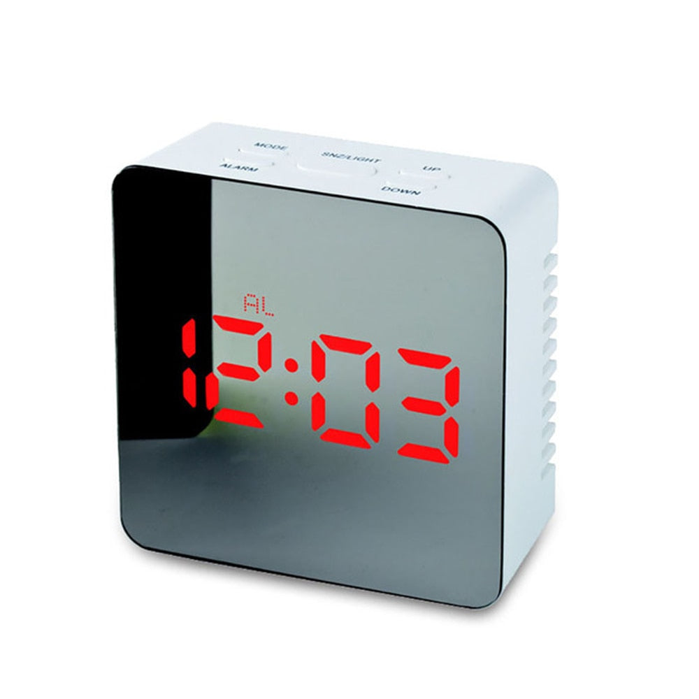 Digital Alarm Clock Alarm Clocks for Kids Bedroom Temperature Snooze Function Desk Table Clock LED Clock Electronic Watch Table.