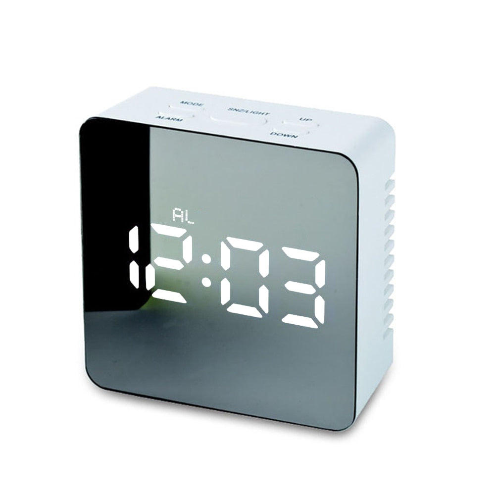 Digital Alarm Clock Alarm Clocks for Kids Bedroom Temperature Snooze Function Desk Table Clock LED Clock Electronic Watch Table.