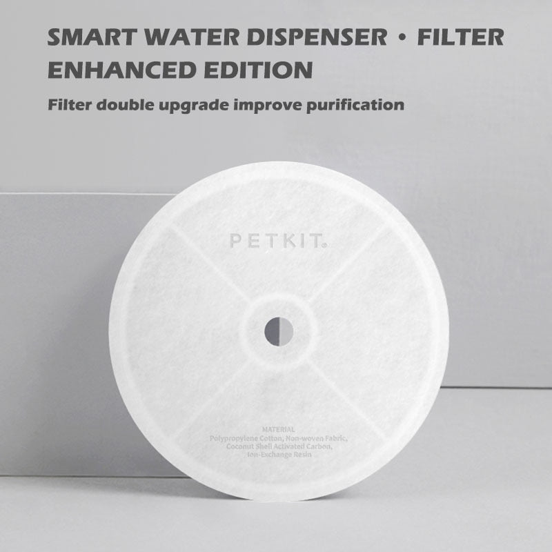 1 Piece/5 Pieces/10 Pieces Petkit Filter For Eversweet2, Eversweet3 And Eversweet Solo Water Fountains Filters Pet Accessories