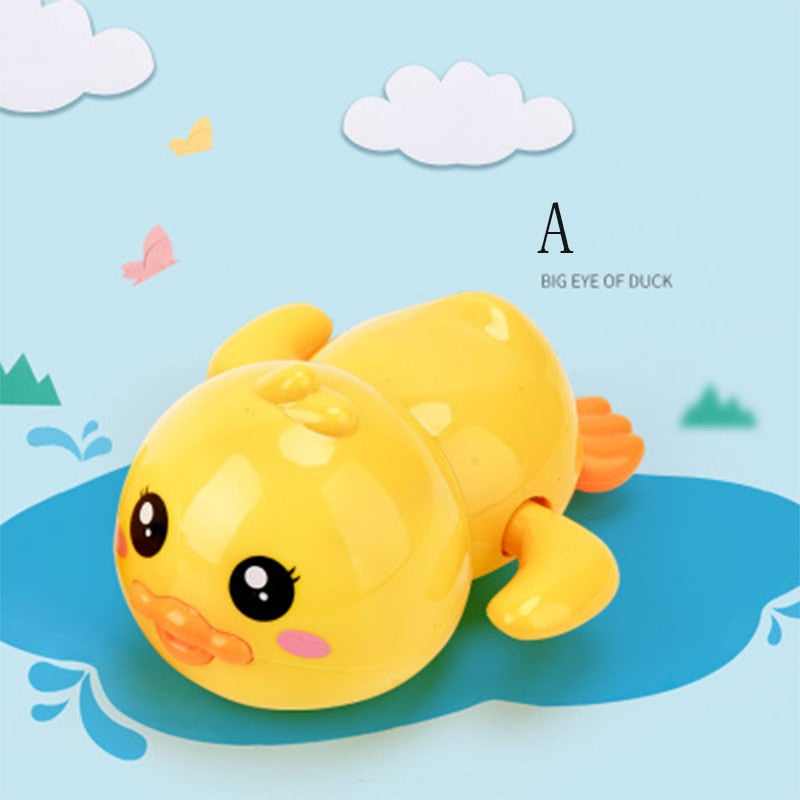Baby Bath Toys For Children New Baby Bath Swimming Bath Toy Cute Frogs Clockwork Bath Toy brinquedos infantil игрушки для детей.