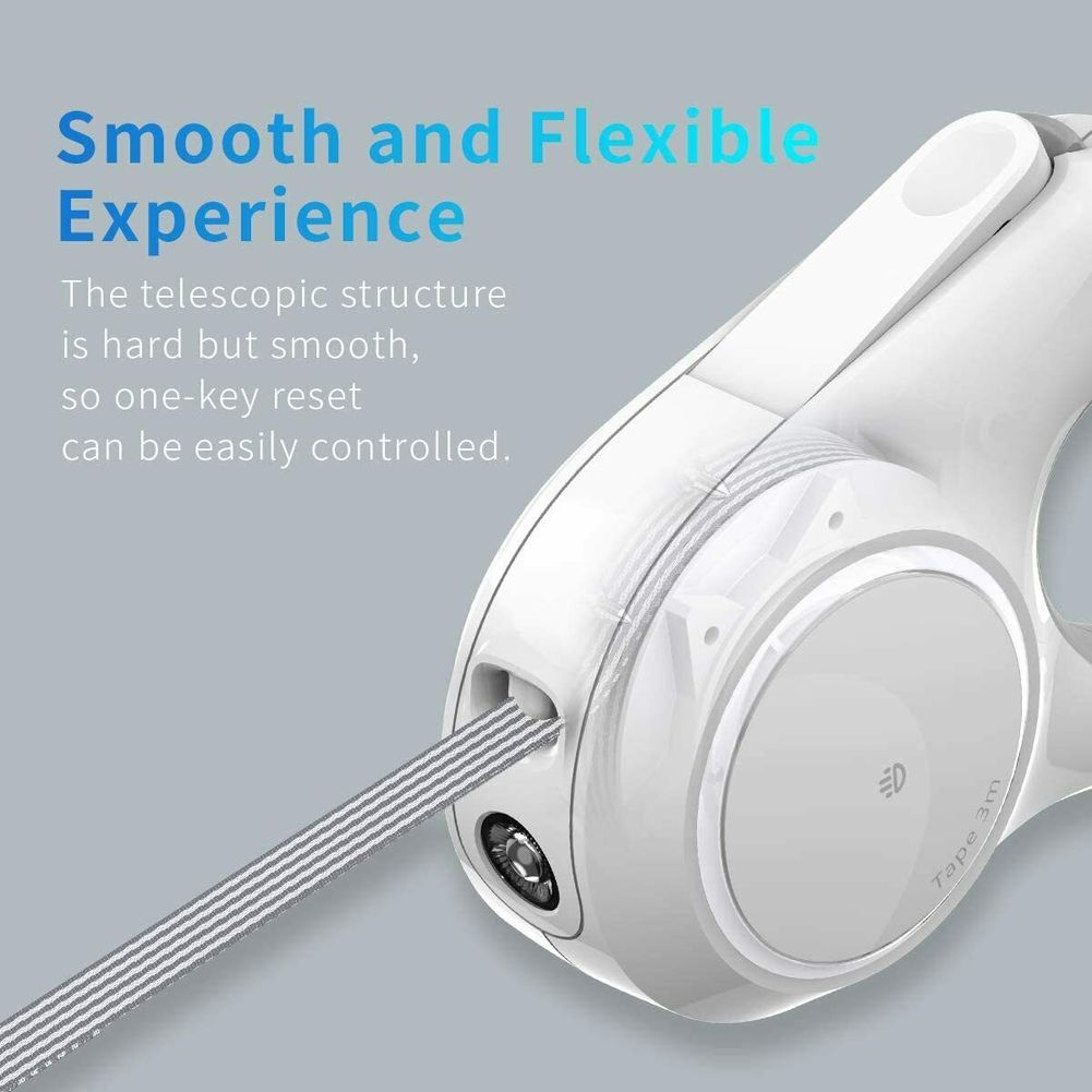 PETKIT Dog Telescopic Traction Rope Dog Leash Dog Seat Belt Puppy Collar Pet Products Outdoor with Rechargeable LED Night Light