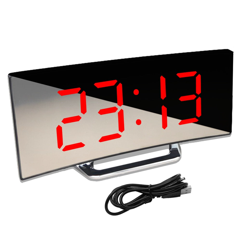 Digital Alarm Clock Alarm Clocks for Kids Bedroom Temperature Snooze Function Desk Table Clock LED Clock Electronic Watch Table.
