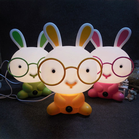 US / EU Plug Reading Table Lamps Baby Room Panda Bear Cartoon Animal Night Light Decoration Lamps For Bedroom Desk Kids Gift.