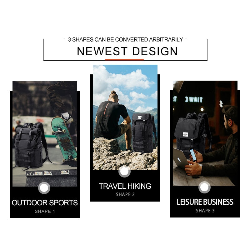 Waterproof Large Capacity Travel Backpack Men Women Multifunction 15.6 Laptop Backpack Teenager Male School Bag Mochila Rucksack