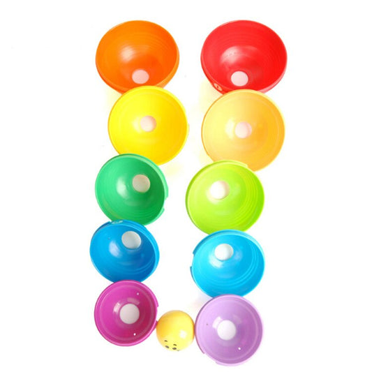 Original Fisher-price Stack-n-Roll Cups Toddler Stacking Toy Layered Bowl Building Baby Toys for Children Develops Kid Education