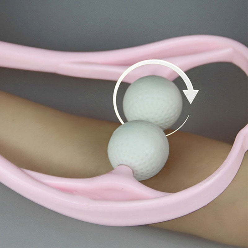 BYEPAIN Neck Massager For Neck Shoulder Waist Lower Leg Cervical Massager Dual Trigger Point Therapist Hands Relaxation Device.