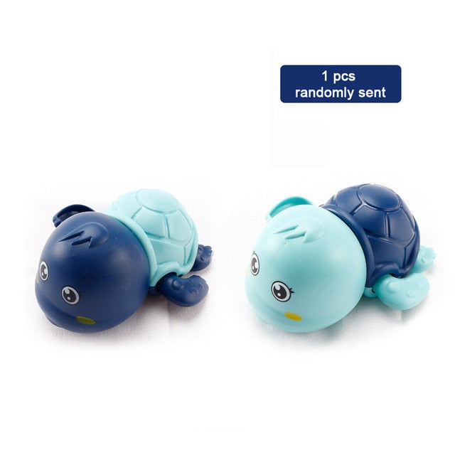 Baby Bath Toys For Children New Baby Bath Swimming Bath Toy Cute Frogs Clockwork Bath Toy brinquedos infantil игрушки для детей.