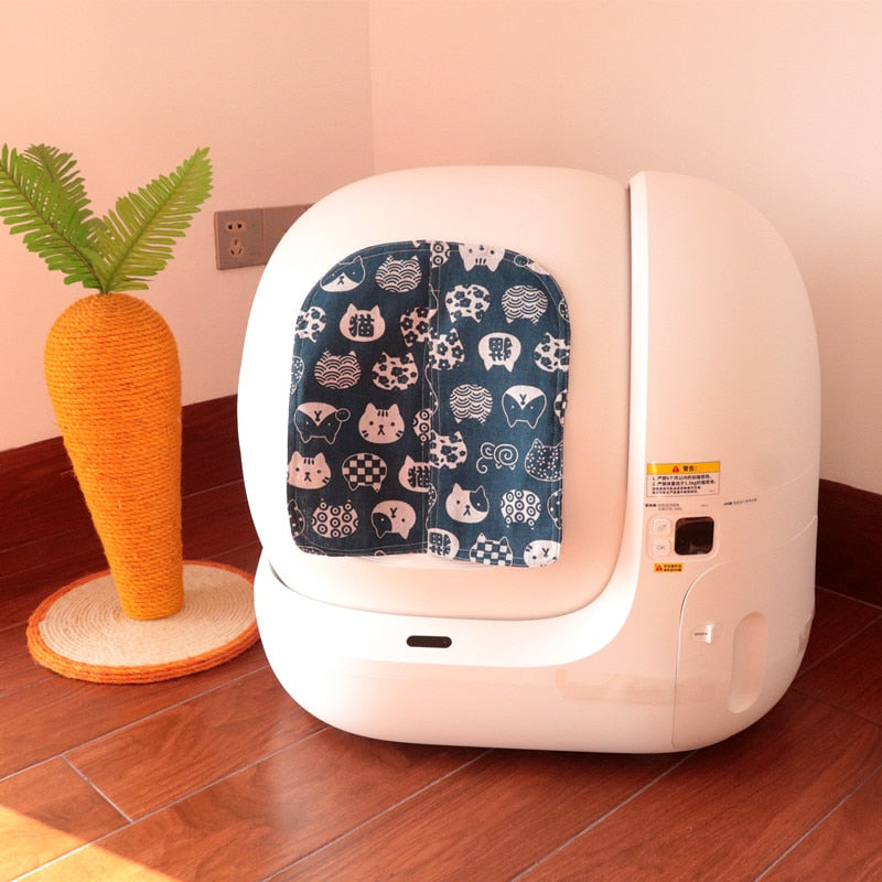 PETKIT MAX Cat Litter Box Curtain Washable Curtain Deodorant Cat Toilet Accessories Block Smell Only Curtain Bedpan Not Included