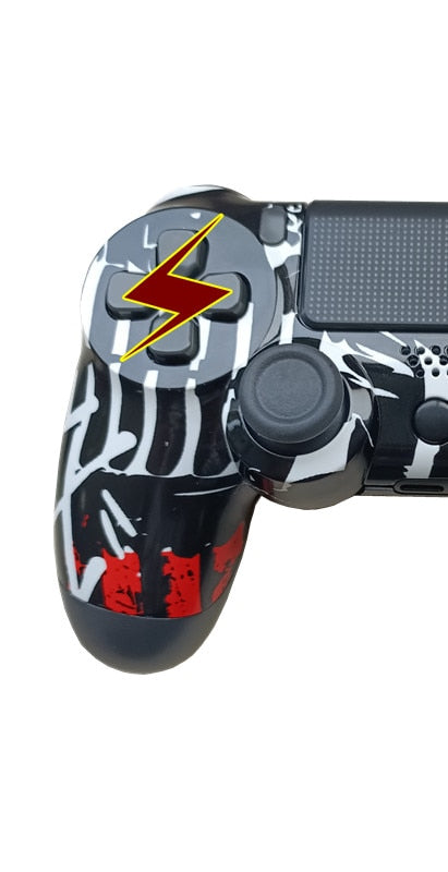 24Colors Bluetooth Double Vibration Controller For PS4 PS3 Wireless Gamepad Joystick For PS4 Games Console USB 6Axis Joypad.