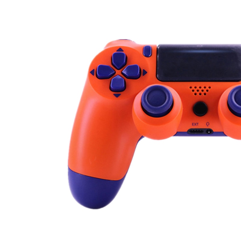 24Colors Bluetooth Double Vibration Controller For PS4 PS3 Wireless Gamepad Joystick For PS4 Games Console USB 6Axis Joypad.