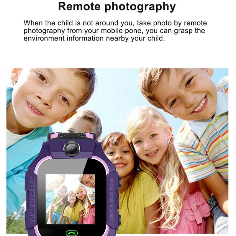 4G Smart Watch Kids Waterproof Watch HD Voice Call GPS Camera Smartwatch for Children GPS Location for Students Boys Girls Watch.