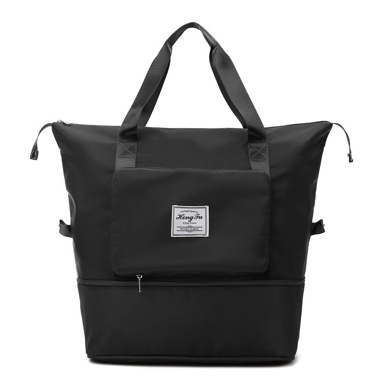 Foldable Large Capacity Storage Folding Bag Travel Bags Tote Carry On Luggage Handbag Waterproof Duffel Women Shoulder Bags