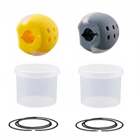 30-50Lbs New Food Grade Silicone Jawline Fitness Ball Face Jaw Trainer Facial Bite Muscle Chew Device Neck Mandibular Exerciser.