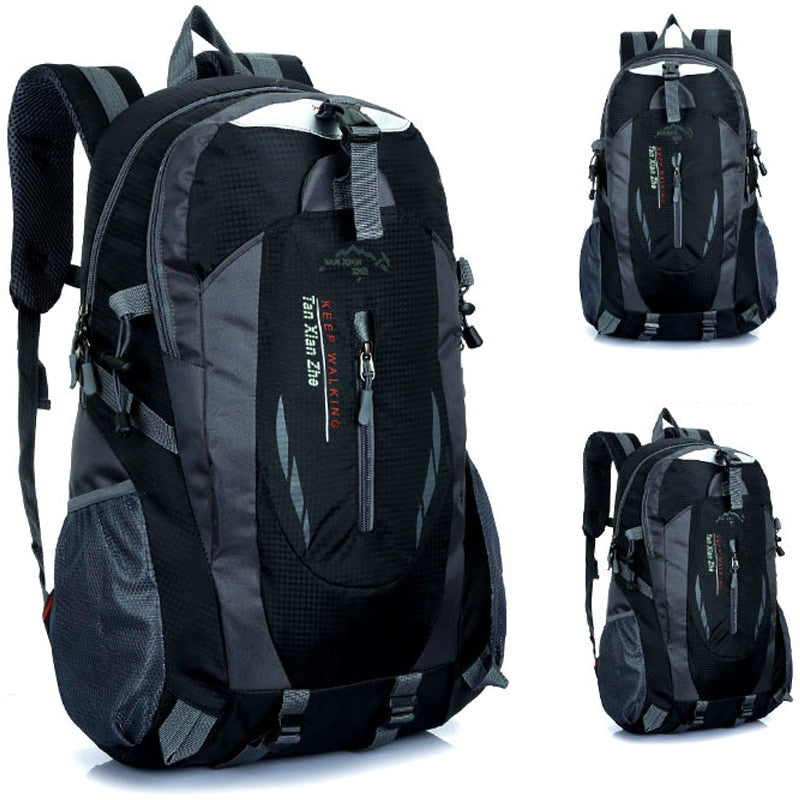 Men's Backpack Waterproof Mutifunctional Male Laptop School Travel Casual Bags Pack Oxford Casual Out Door Black Sport Backpack.