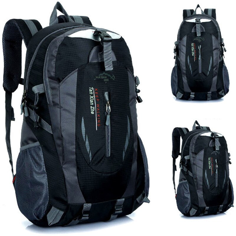 Men's Backpack Waterproof Mutifunctional Male Laptop School Travel Casual Bags Pack Oxford Casual Out Door Black Sport Backpack.