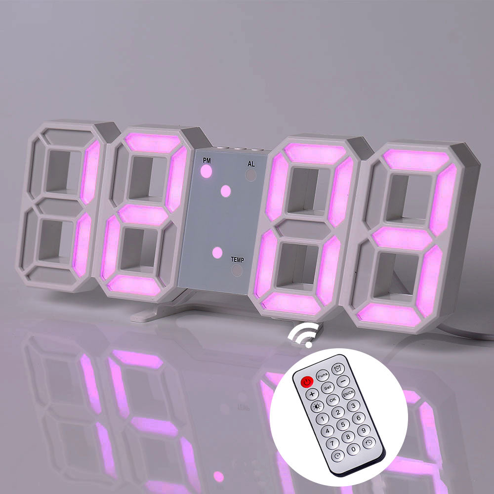 Nordic Digital Alarm Clocks Wall Clocks Hanging Watch Snooze Table Clocks Calendar Thermometer Electronic Clock Digital Clocks.