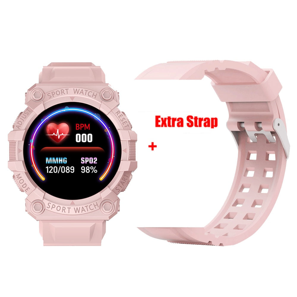 Smart Watch Men Women Touch Screen Sports Fitness Bracelets Wristwatch Waterproof Bluetooth For Android Ios FD68S Smartwatch Men