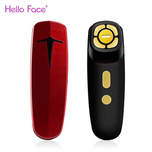 Hello Face MINI HIFU PRO RF Machine Radio Frequency 2M Face Lifting Device Ultrasonic Home Use Portable Facial Wrinkle Removal.