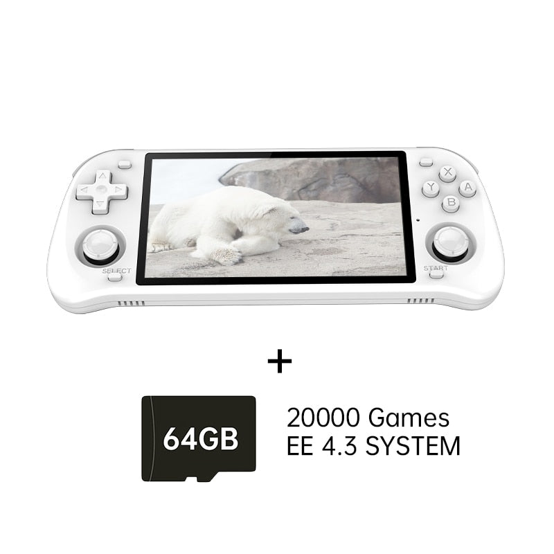 POWKIDDY Max2 Retro Open Source System RGB10 max 2 Handheld Game Console RK3326 5.0-Inch IPS Screen 3D Rocker Gift.