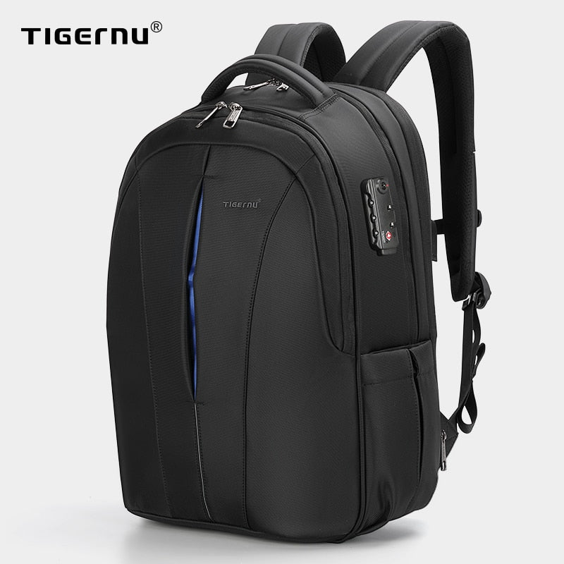 Tigernu Splashproof 15.6inch Laptop Backpack NO Key TSA Anti Theft Men Backpack Travel Teenage Backpack bag male bagpack mochila.