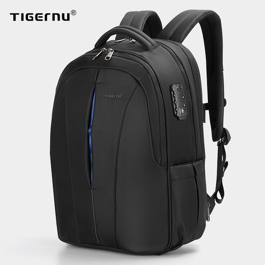 Tigernu Splashproof 15.6inch Laptop Backpack NO Key TSA Anti Theft Men Backpack Travel Teenage Backpack bag male bagpack mochila.