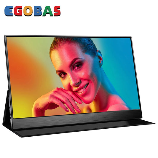 15.6inch Portable Monitor Touchscreen 1080P HDR IPS Panel Game Monitor USBC HDMI-compatibe for Smartphone Laptop Switch PS4 XBOX
