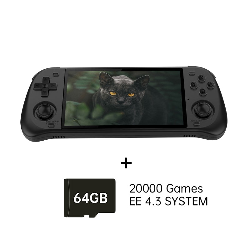 POWKIDDY Max2 Retro Open Source System RGB10 max 2 Handheld Game Console RK3326 5.0-Inch IPS Screen 3D Rocker Gift.
