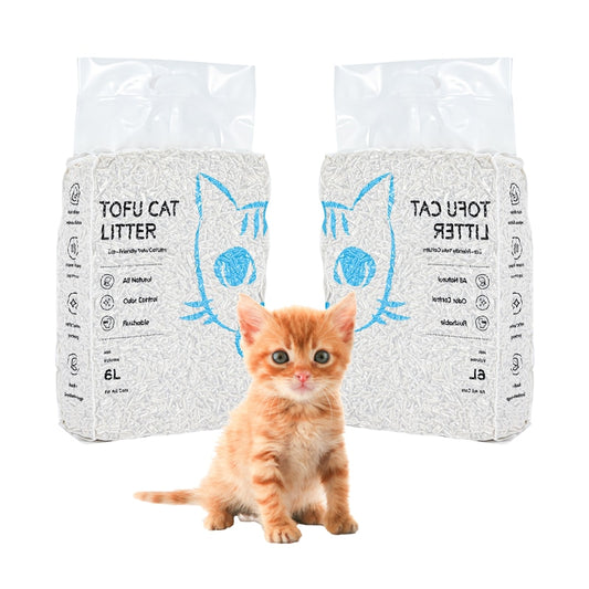 Vacuum Packaging Dust-free Tofu Cat Litter Deodorized Tofu Cat Litter Easy to Clump Dissolve Cleaning Supplie