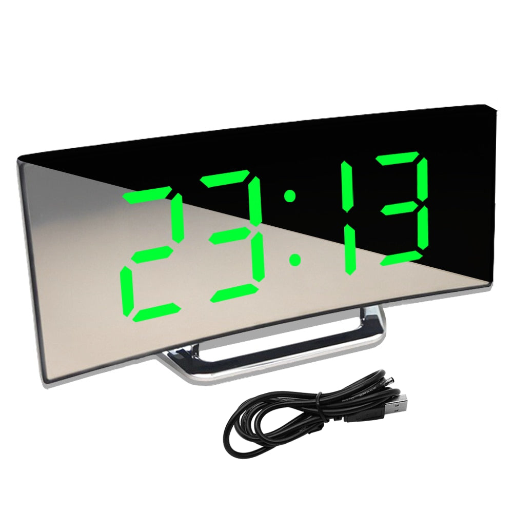 Digital Alarm Clock Alarm Clocks for Kids Bedroom Temperature Snooze Function Desk Table Clock LED Clock Electronic Watch Table.